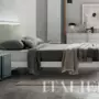 Moderní čalouněná postel Homy Notte Parentesi