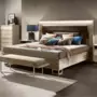 pAdora-Luce-Light-upoholstered-headboard-bed-with-LED-LIGHT,-3-drawers-dresser-with-mirror,-night-tables,-bench-a-tall-chest